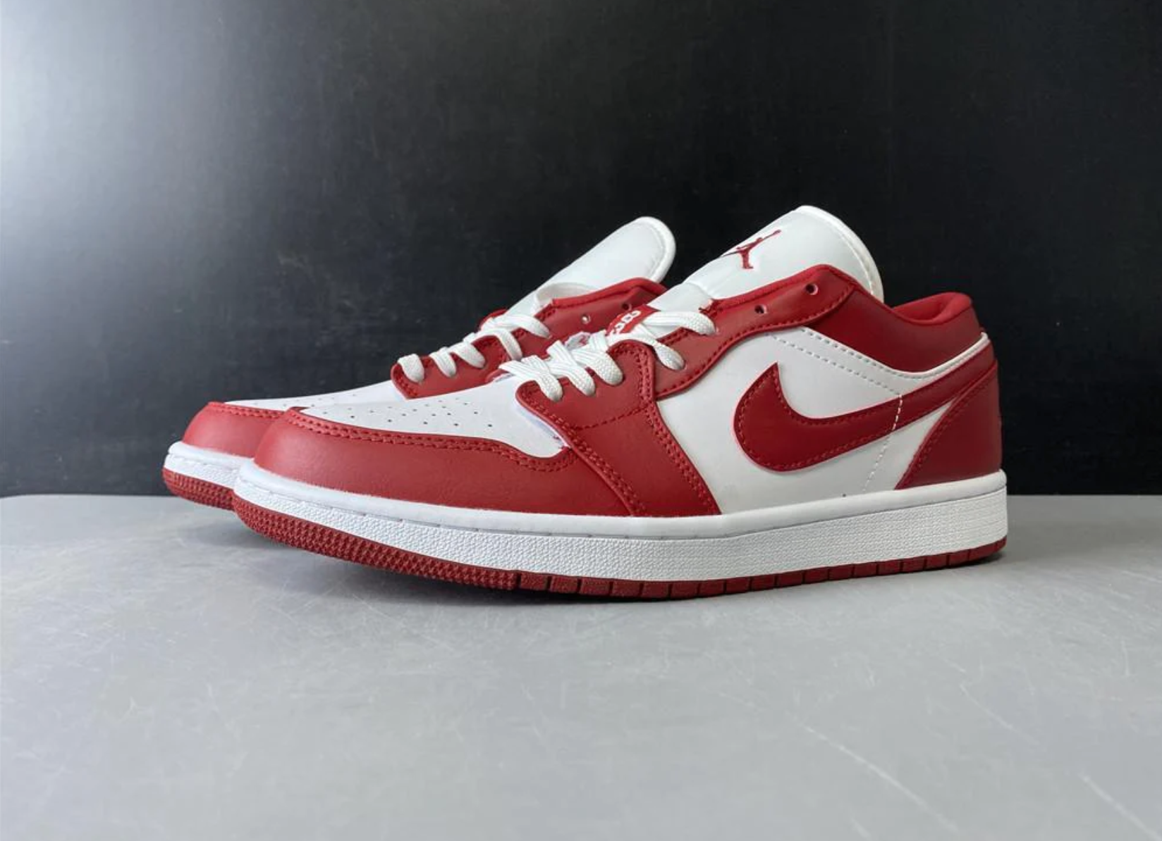 AJ 1 LOW GYM RED WHITE SHOES SNEAKERS 553558611 – Site gốc